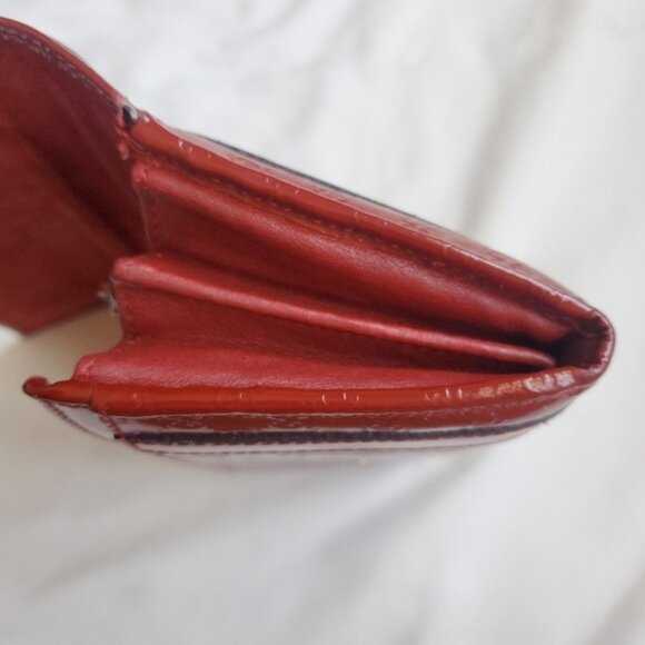 Gucci Monogram Vernis Leather Wallet Cardholders - Picture 12 of 13